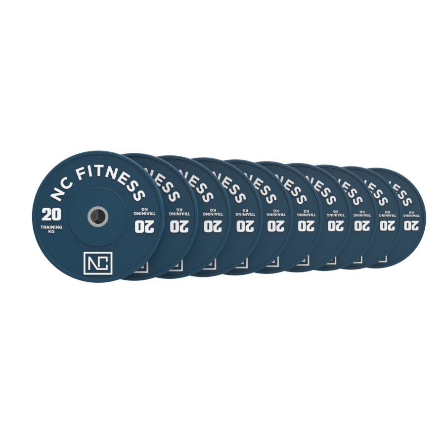 Bumper Plates 20kg x 10 (200KG Total)