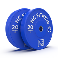 Bumper Plates 2 X 20kg Blue