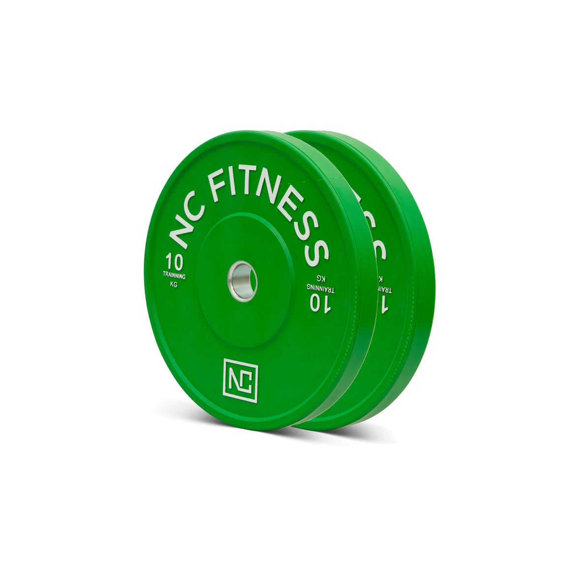 Bumper Plates 2 X 10kg green
