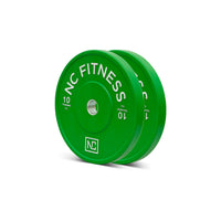 Bumper Plates 2 X 10kg green