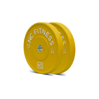 Bumper Plates 2 X 15kg yellow