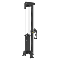 H-Series Single Station Functional Trainer includes Foot plate and Knee Pad