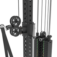 H-Series Single Station Functional Trainer includes Foot plate and Knee Pad