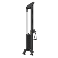 H-Series Single Station Functional Trainer includes Foot plate and Knee Pad