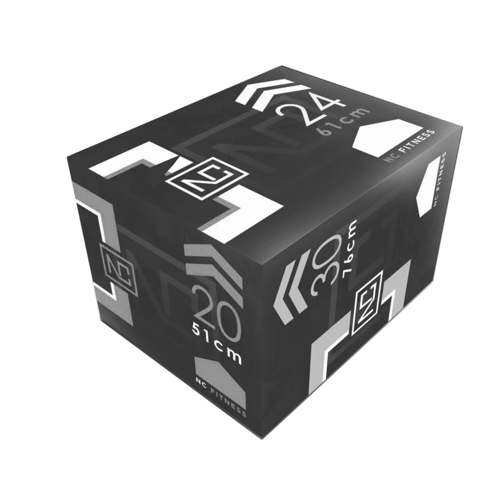 PLYO BOX FOAM 3 IN 1 BLACK