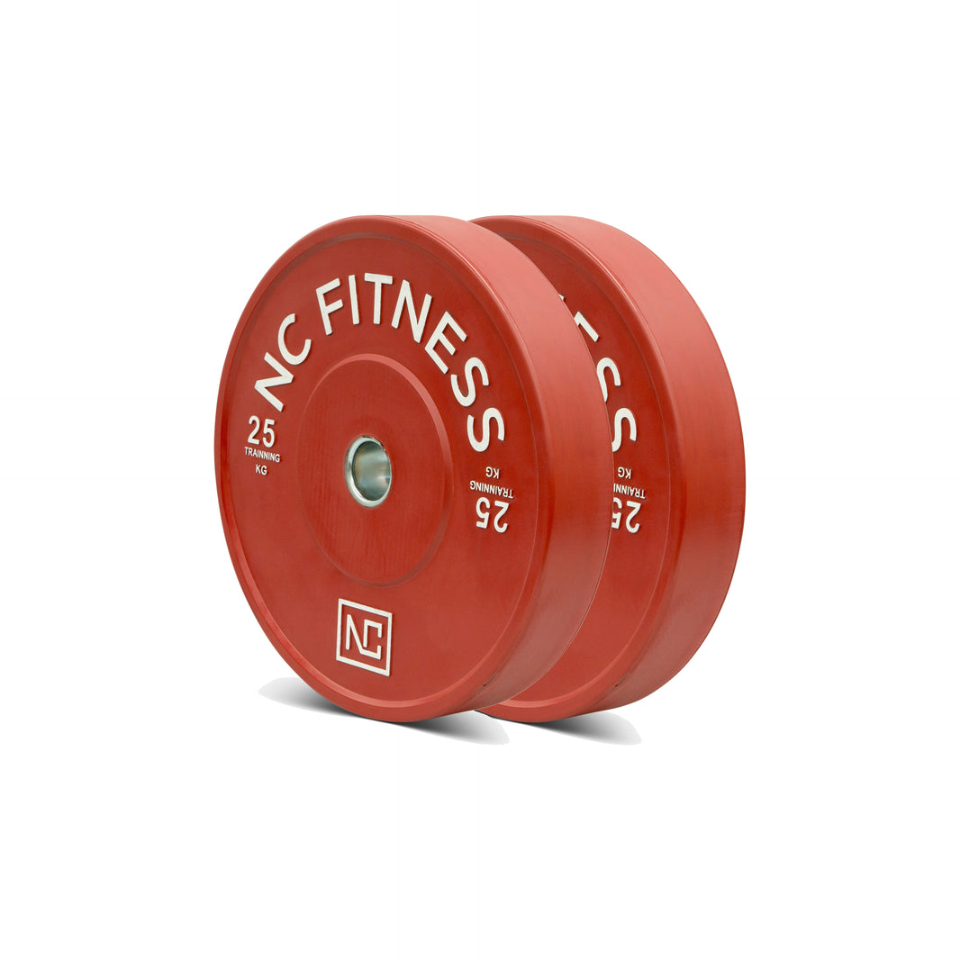 Bumper Plates 2 X 25kg Red