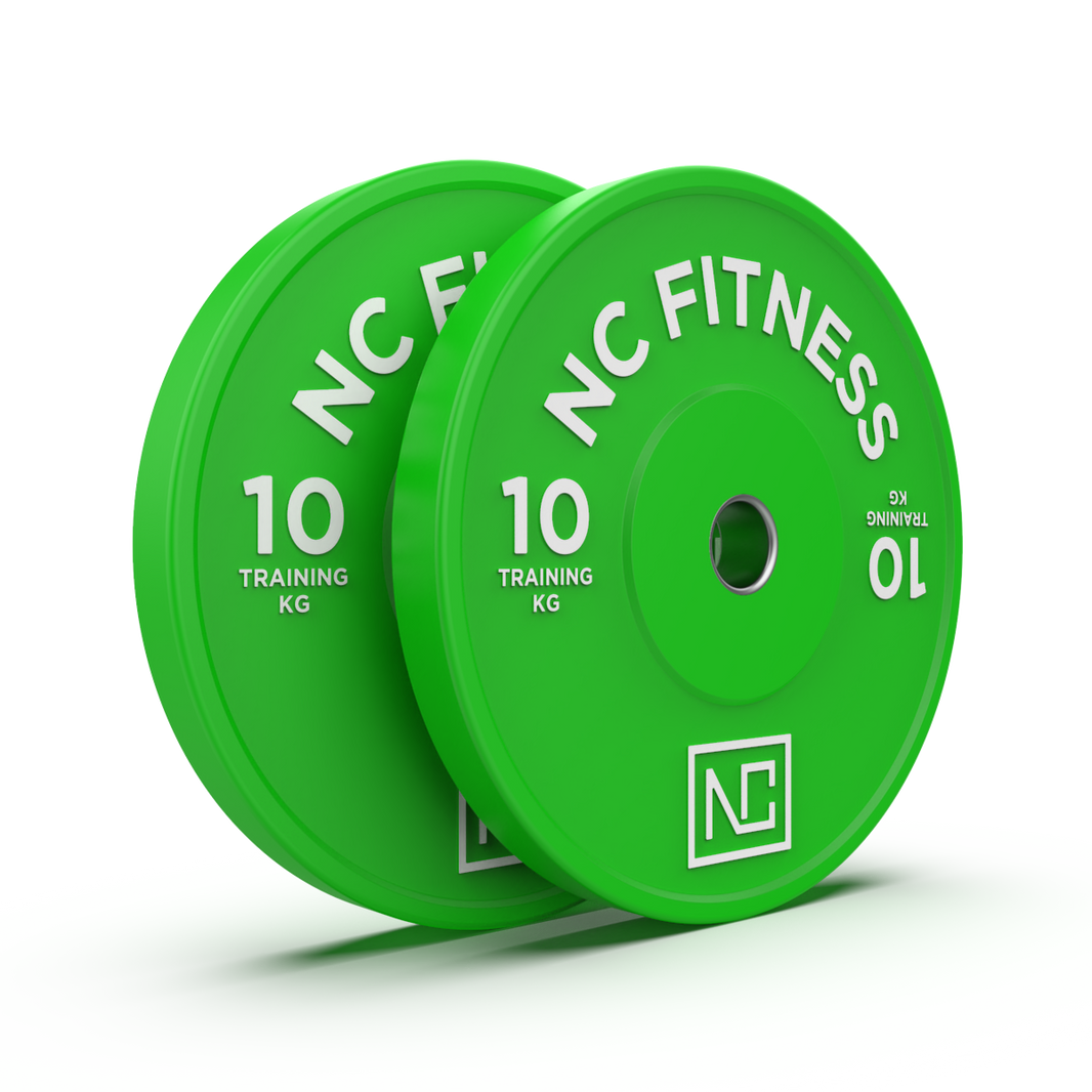 Bumper Plates 2 X 10kg green