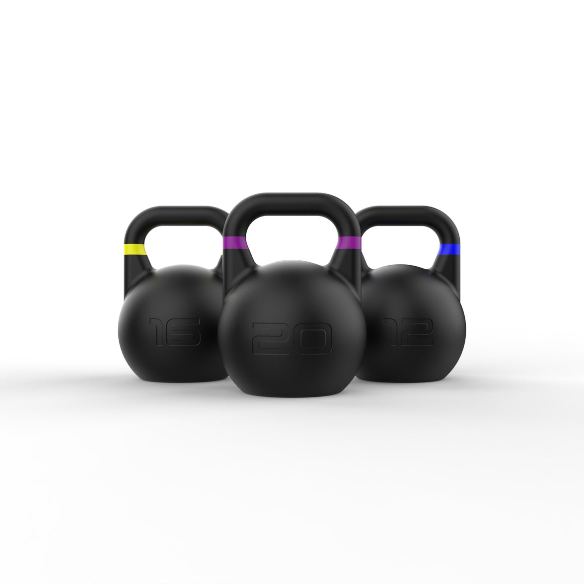 KETTLEBELL COMP SET 12, 16, 20KG