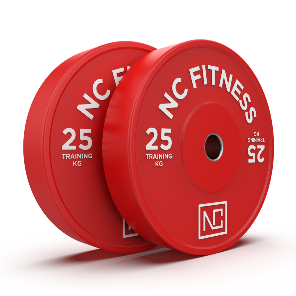 Bumper Plates 2 X 25kg Red