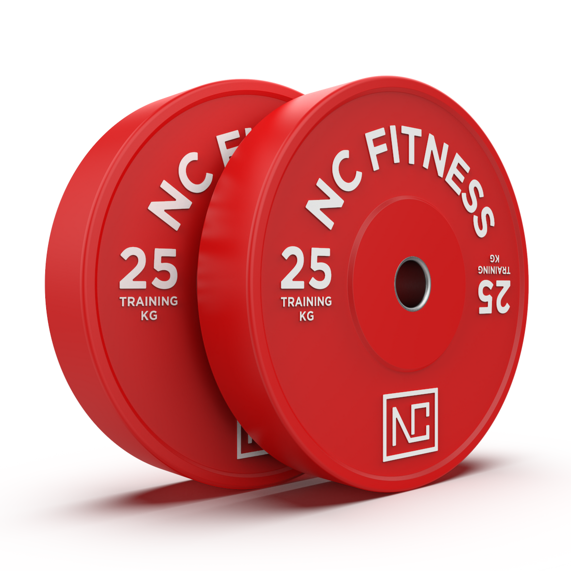 Bumper Plates 2 X 25kg Red