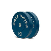 Bumper Plates 2 X 20kg Blue
